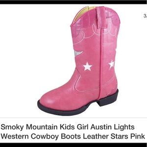 Light-up cowgirl boots size 9 toddler